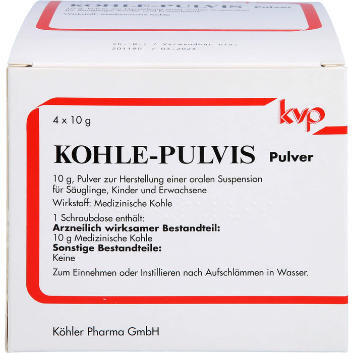 KOHLE-PULVIS Pulver, 40 g Pulver