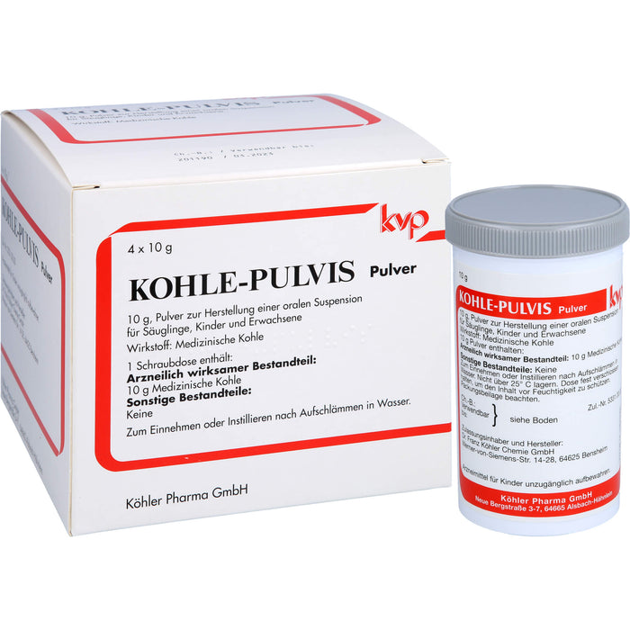 KOHLE-PULVIS Pulver, 40 g Poudre