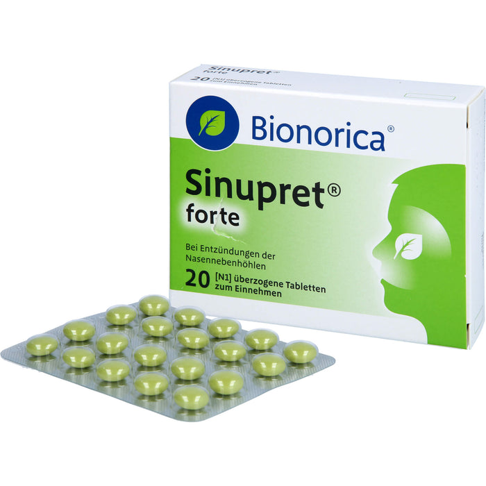 Sinupret forte überzogene Tabletten, 20 St. Tabletten