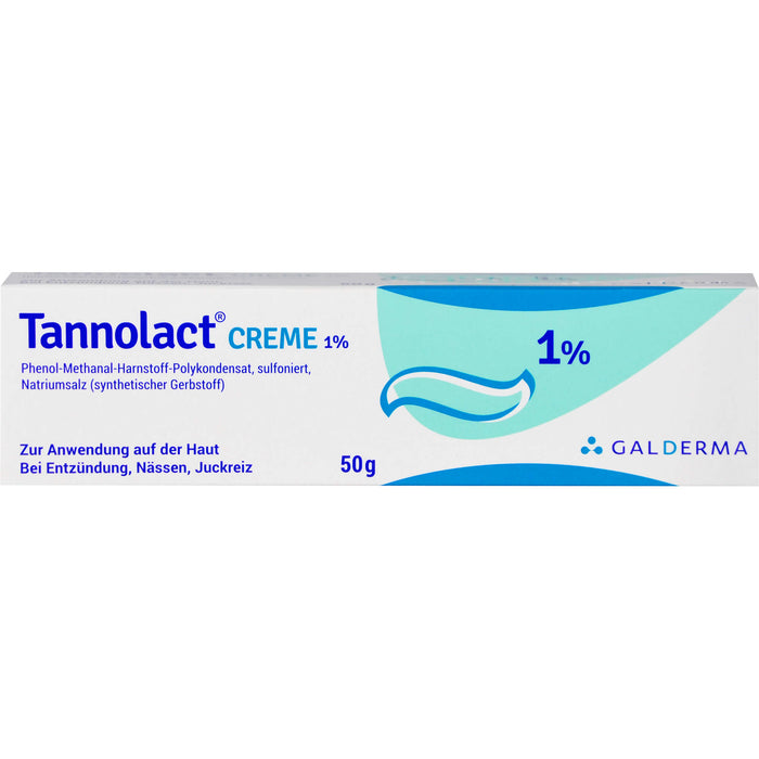 Tannolact Creme 1% bei Entzündung, Nässen, Juckreiz, 50 g Creme