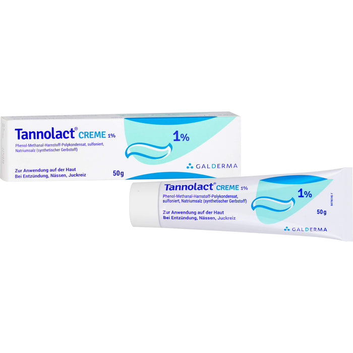 Tannolact Creme 1% bei Entzündung, Nässen, Juckreiz, 50 g Creme