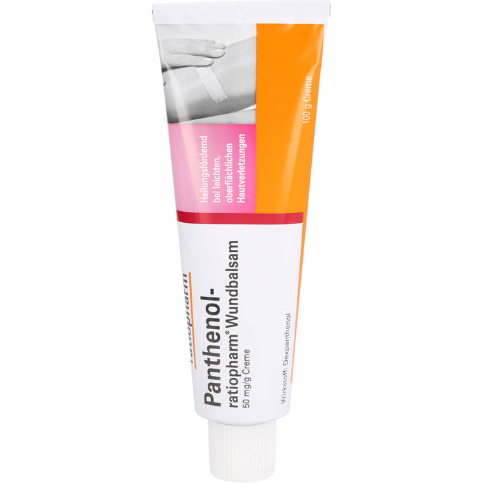 Panthenol-ratiopharm Wundbalsam heilungsfördernde Creme, 100 g Crème