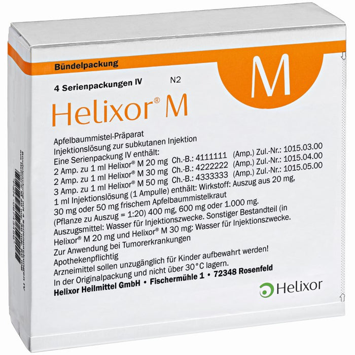 Helixor M Serienpackung IV, 28 pcs. Ampoules