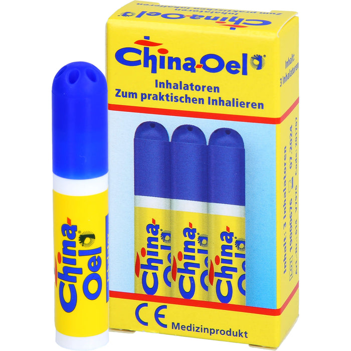 China-Oel Inhalatoren zum praktischen Inhalieren, 3 pcs. Help for inhalation