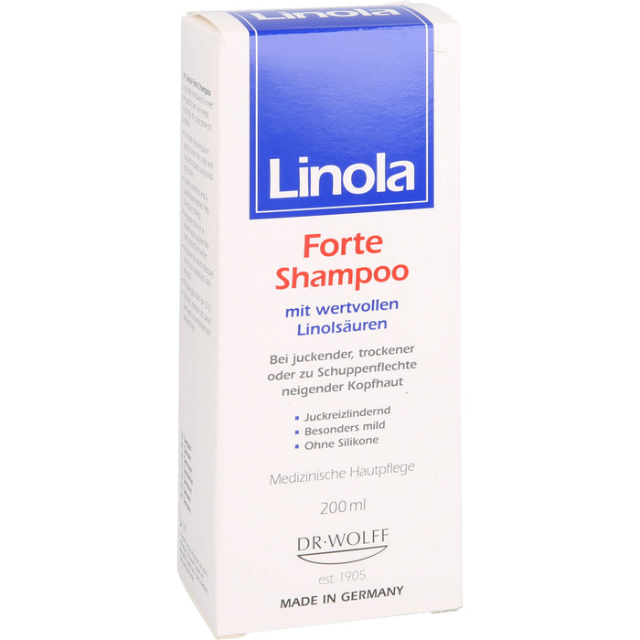 Linola Shampoo forte, 200 ml Shampoing