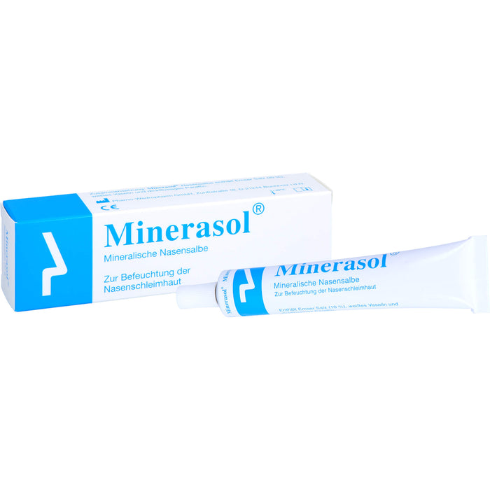 Minerasol mineralische Nasensalbe zur Befeuchtung der Nasenschleimhaut, 20 g Ointment