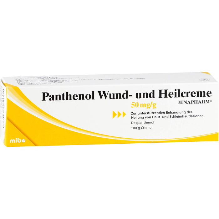 Panthenol Wund- und Heilcreme JENAPHARM, 100 g Crème