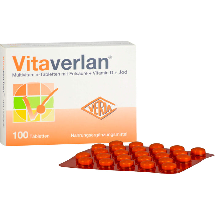 Vitaverlan Tabletten, 100 pc Tablettes