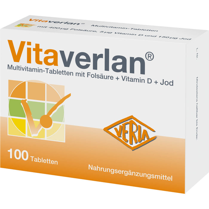 Vitaverlan Tabletten, 100 pc Tablettes