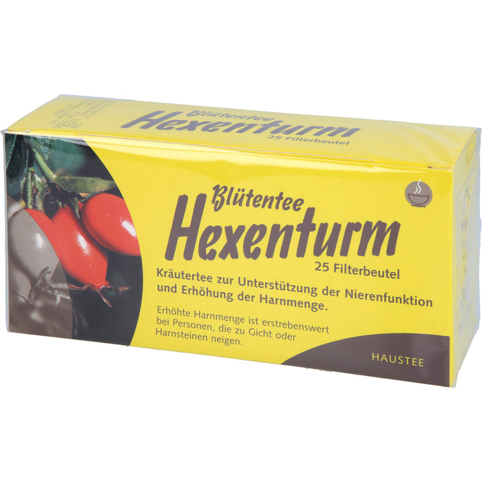 weltecke Blütentee Hexenturm Filterbeutel, 25 pc Sac filtrant