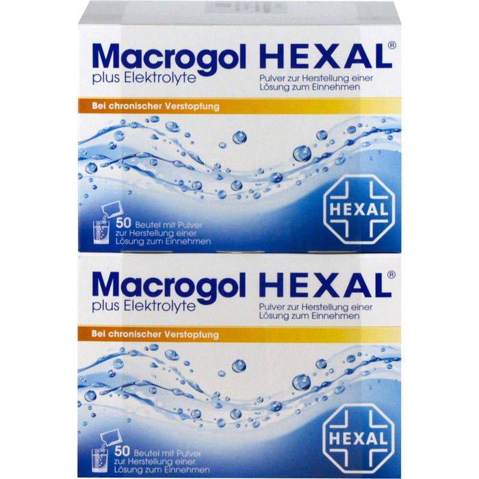 Macrogol HEXAL plus Elektrolyte, 100 pc Sachets