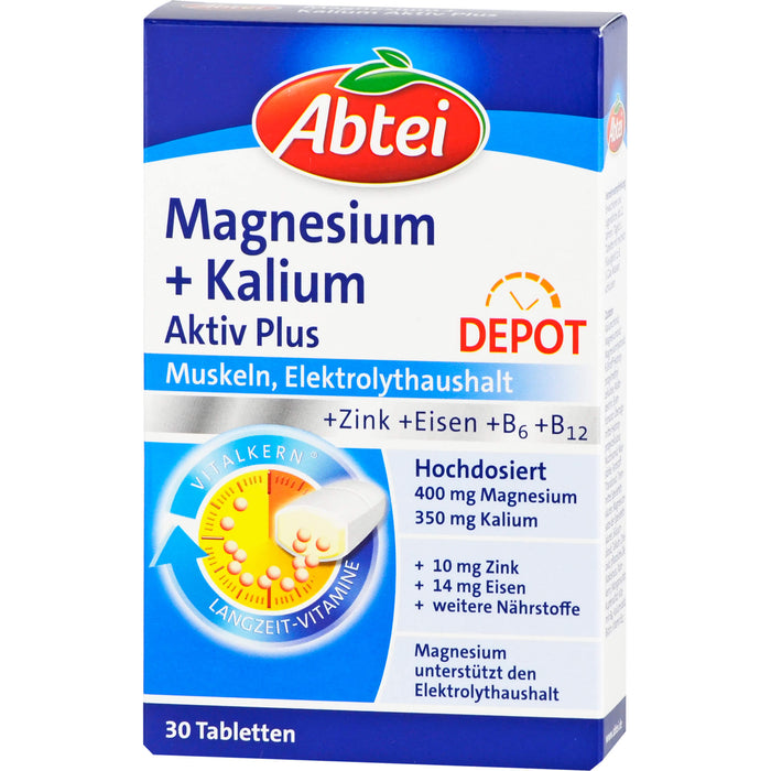 ABTEI Magnesium + Kalium Depot, 30 St TAB