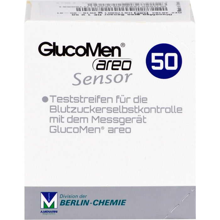 GlucoMen areo Sensor Eurim Teststreifen, 50 St TTR