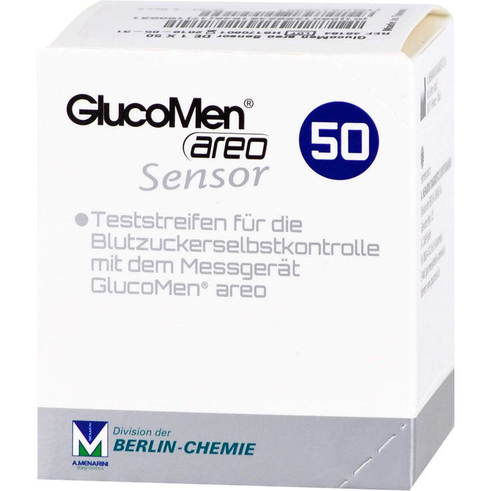 GlucoMen areo Sensor Eurim Teststreifen, 50 St TTR