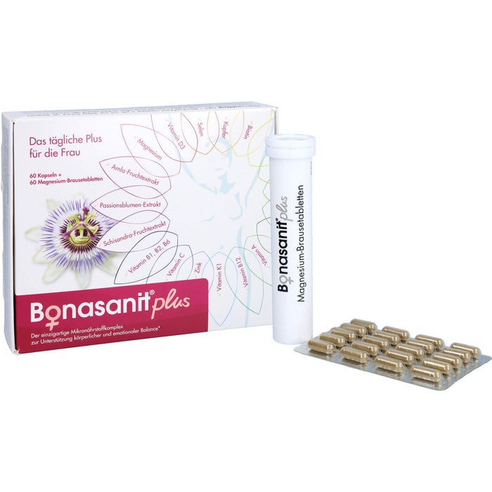 Bonasanit plus Kapseln und Brausetabletten, 1 St. Kombipackung