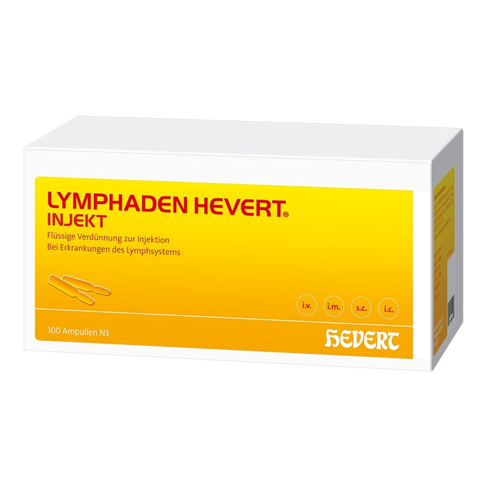 Lymphaden Hevert Injekt Ampullen, 100 pc Ampoules