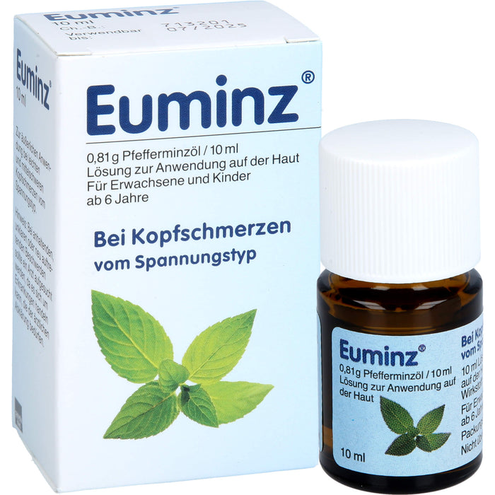 Euminz Wirkstoff: Pfefferminzöl Lösung bei Kopfschmerzen, 10 ml Lösung