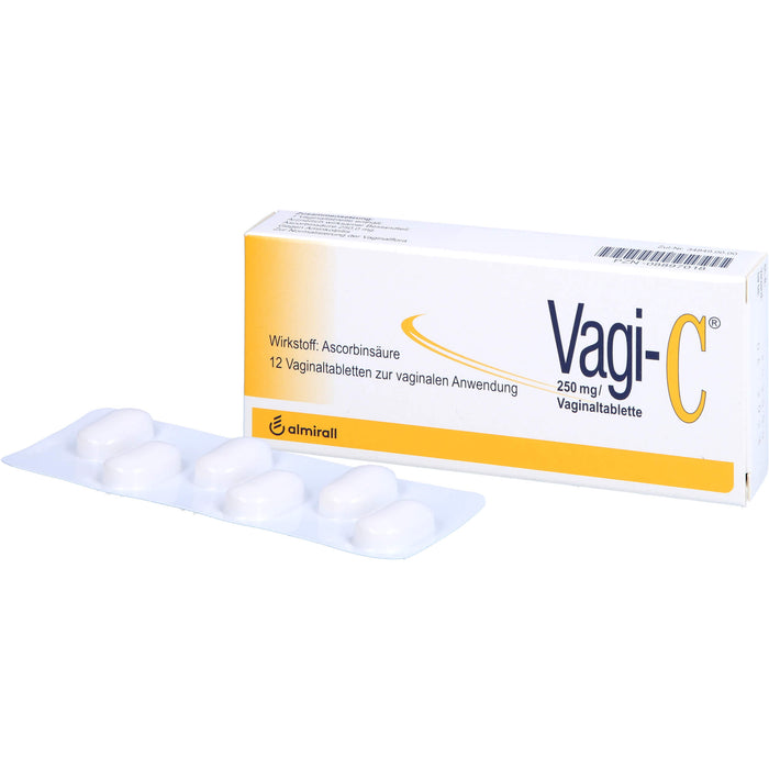 Vagi-C Vaginaltabletten, 12 St. Tabletten