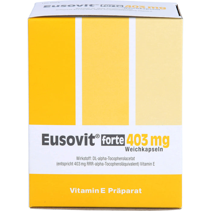 Eusovit forte 403 mg, Weichkapseln, 100 St WKA