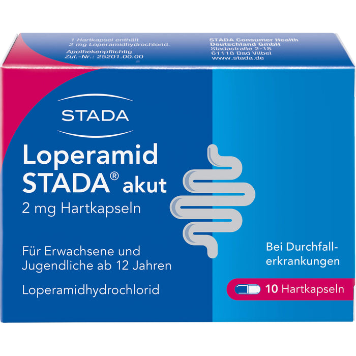 Loperamid STADA akut Hartkapseln, 10 pc Capsules