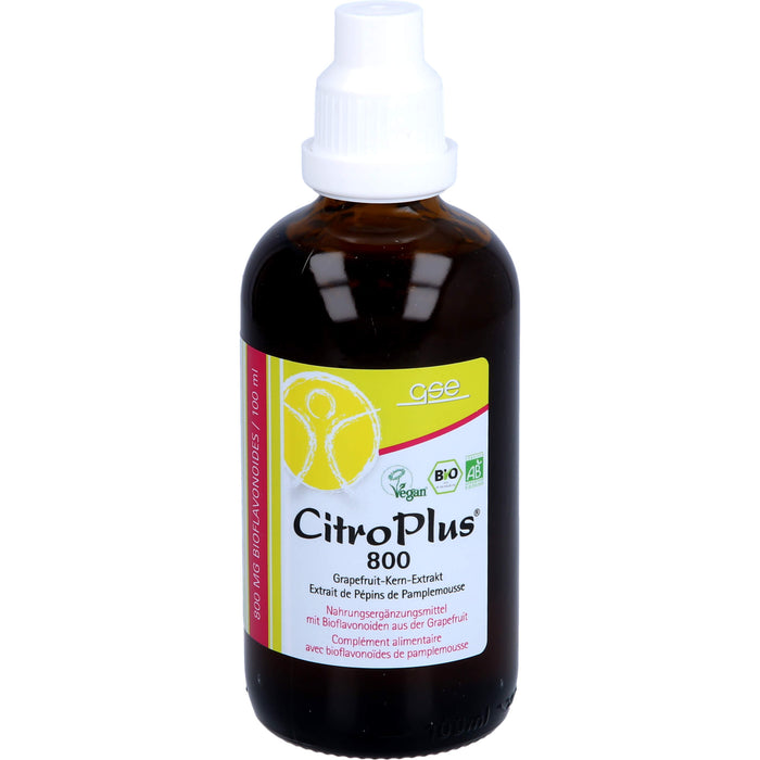 CitroPlus 800 Bio Grapefruit-Kern-Extrakt Tropfen, 100 ml Solution