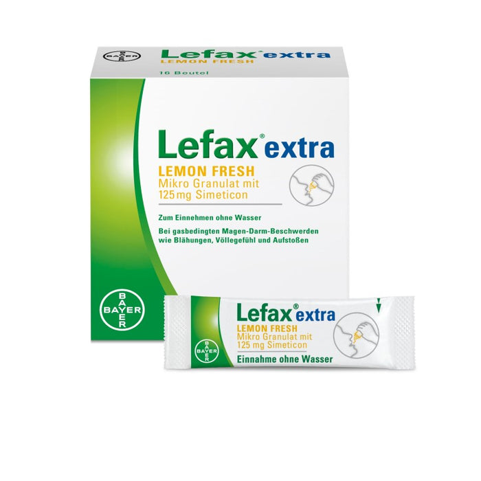 Lefax extra Lemon Fresh, 16 pc Sachets