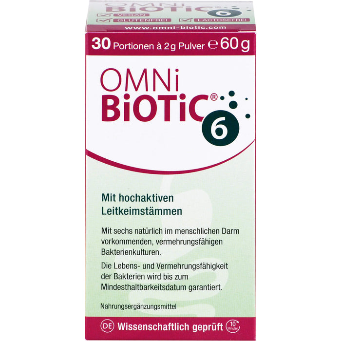 OMNi-BiOTiC 6 Portionen Pulver, 30 St. Beutel