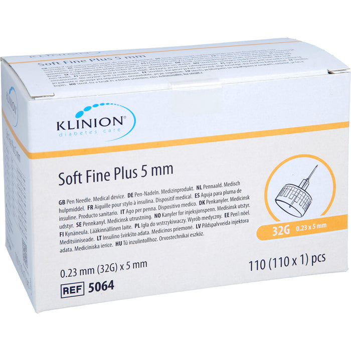 Klinion soft fine plus 5mm, 110 St KAN