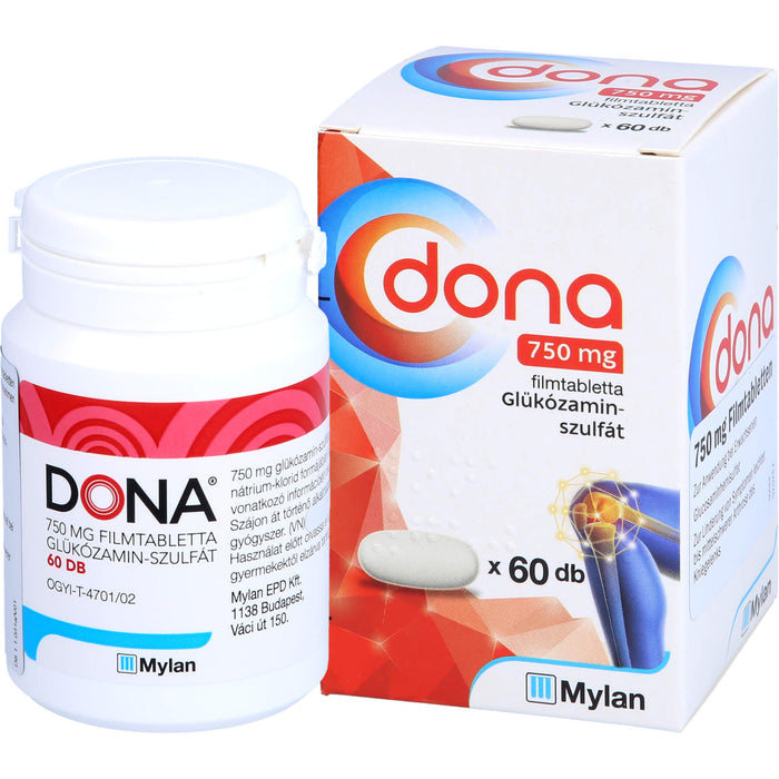 dona 750 mg Emra Filmtabletten bei leichter bis mittelschwerer Arthrose des Kniegelenks, 60 St. Tabletten