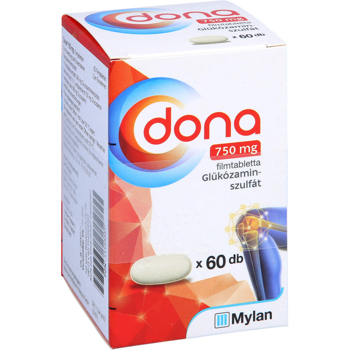 dona 750 mg Emra Filmtabletten bei leichter bis mittelschwerer Arthrose des Kniegelenks, 60 pcs. Tablets