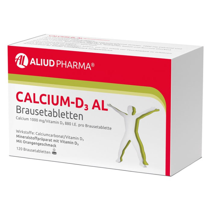 Calcium-D3 AL Brausetabletten, 120 pc Tablettes