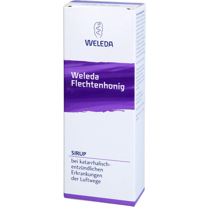 WELEDA Flechtenhonig Sirup, 100 ml Lösung