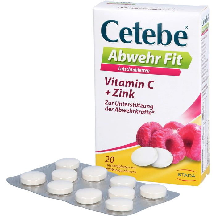 Cetebe Abwehr Fit Lutschtabletten, 20 pcs. Tablets