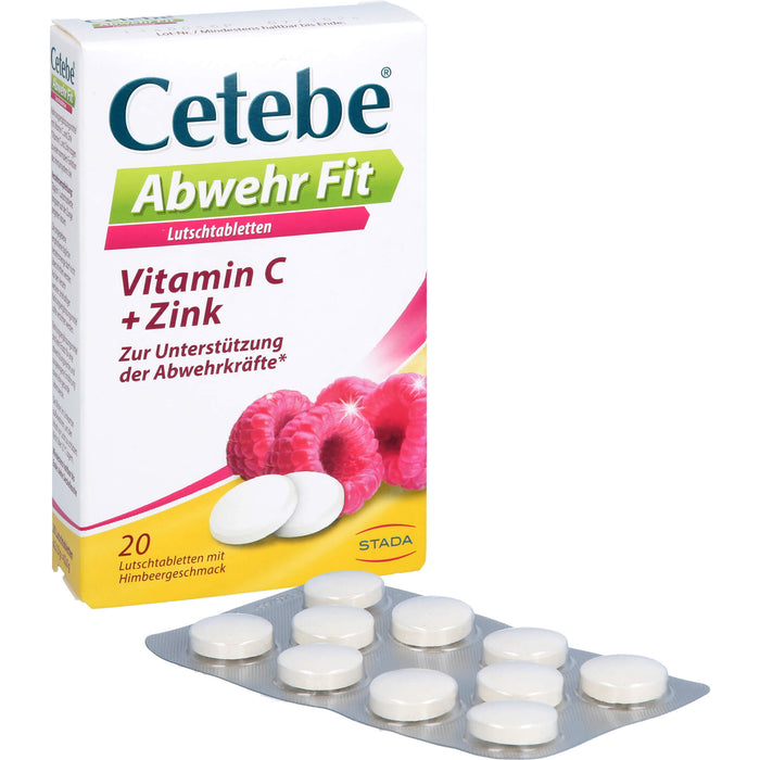 Cetebe Abwehr Fit Lutschtabletten, 20 pc Tablettes