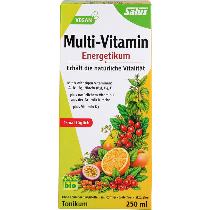 Salus Multi-Vitamin-Energetikum Tonikum, 250 ml Solution