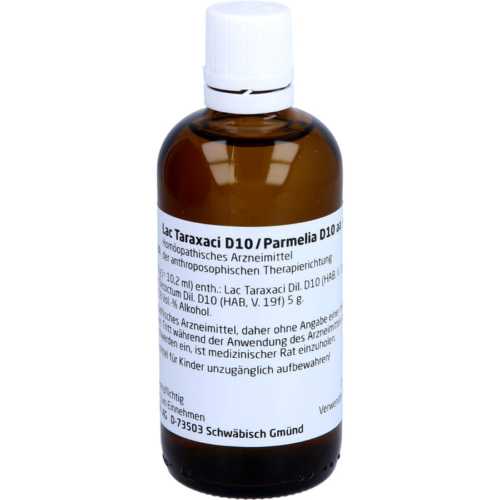 Lac Taraxaci D10/Parmelia D10 aa Weleda Dil., 100 ml MIS