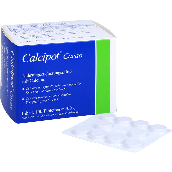 Calcipot Kautabletten, 100 St. Tabletten