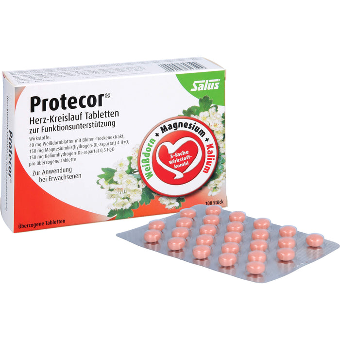 Salus Protecor Herz-Kreislauf Tabletten, 100 pc Tablettes