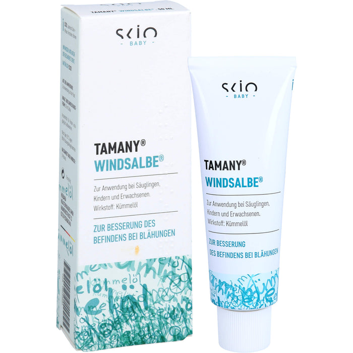 Tamany Windsalbe bei Blähungen, 50 ml Ointment