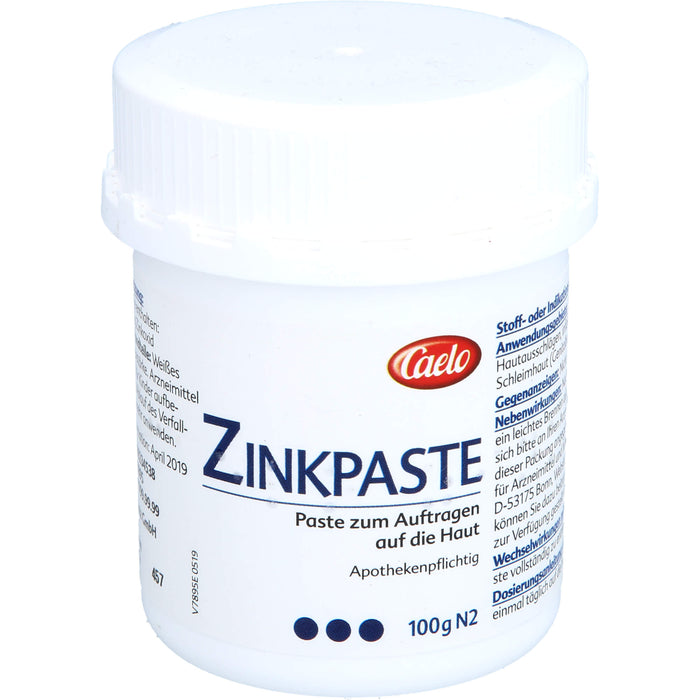 Caelo Zinkpaste HV-Packung, 100 g Crème