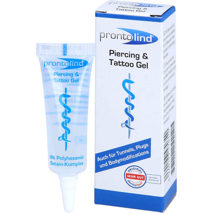 ProntoLind Piercing und Tattoo Gel, 10 ml Gel