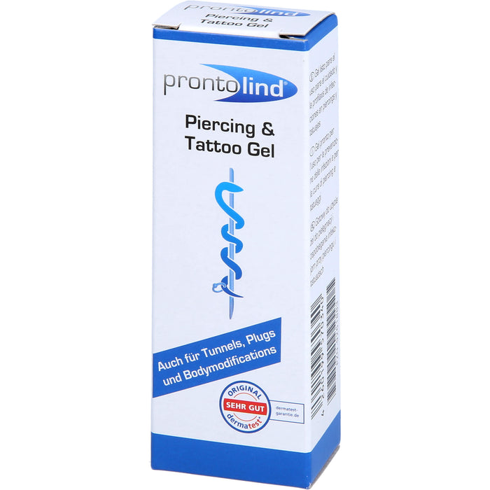 ProntoLind Piercing und Tattoo Gel, 10 ml Gel