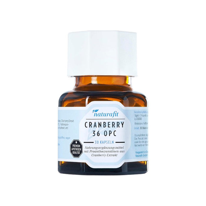 naturafit Cranberry 36 OPC Kapseln, 30 pcs. Capsules