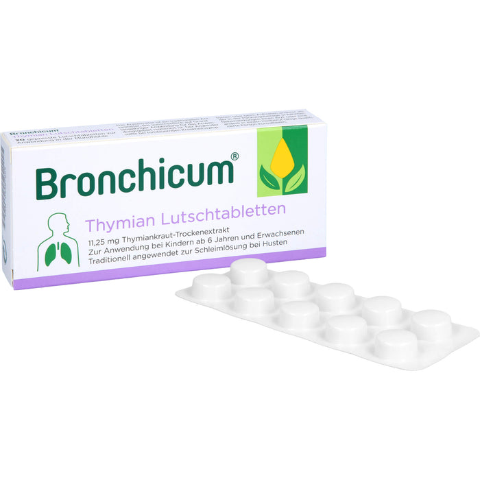 Bronchicum Thymian Lutschtabletten, 20 pcs. Tablets