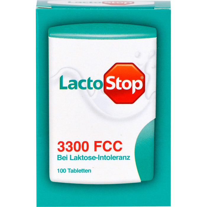 LactoStop 3300 FCC bei Lactose-Intoleranz Tabletten, 100 pcs. Tablets