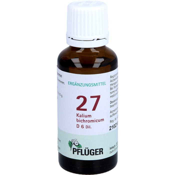 Biochemie Nr.27 Kalium bichromic. D6 Pflüger Dil., 30 ml TRO