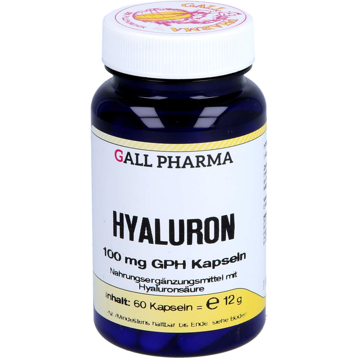 GALL PHARMA Hyaluron 100 mg GPH Kapseln, 60 pcs. Capsules