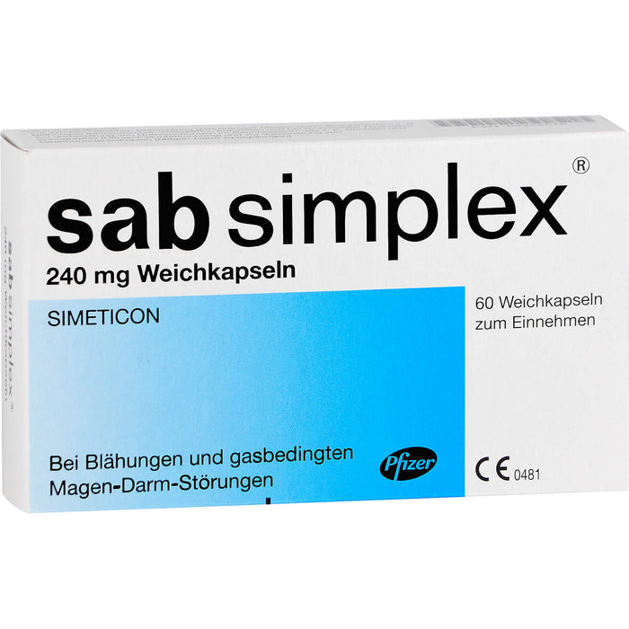 sab simplex 240 mg Weichkapseln, 60 pc Capsules