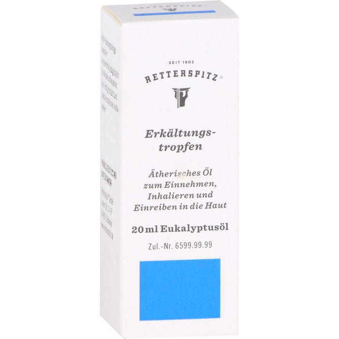 Retterspitz Erkältungstropfen, 20 ml Etheric oil