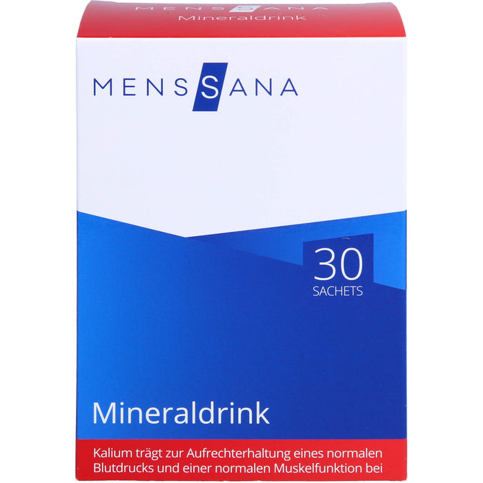 MensSana Mineraldrink, 30 pc Sachets